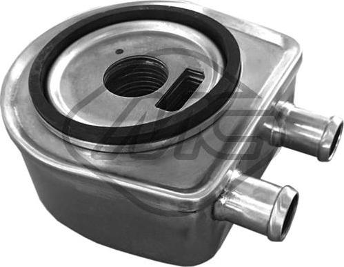 Metalcaucho 39418 - Radiatore olio, Olio motore www.autoricambi360.it