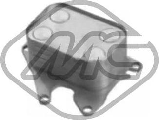Metalcaucho 39608 - Radiatore olio, Olio motore www.autoricambi360.it