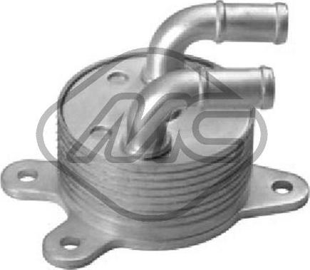 Metalcaucho 39050 - Radiatore olio, Olio motore www.autoricambi360.it