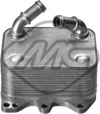 Metalcaucho 39005 - Radiatore olio, Olio motore www.autoricambi360.it