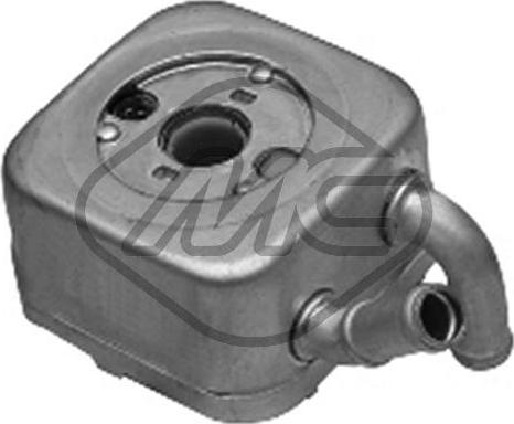 Metalcaucho 39007 - Radiatore olio, Olio motore www.autoricambi360.it
