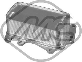 Metalcaucho 39087 - Radiatore olio, Olio motore www.autoricambi360.it