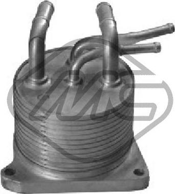 Metalcaucho 39075 - Radiatore olio, Olio motore www.autoricambi360.it