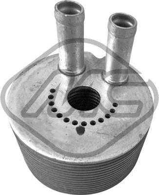 Metalcaucho 39107 - Radiatore olio, Olio motore www.autoricambi360.it