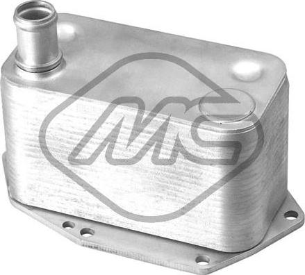Metalcaucho 38944 - Radiatore olio, Olio motore www.autoricambi360.it