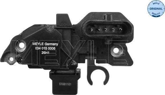 Meyle 034 015 0006 - Regolatore alternatore www.autoricambi360.it