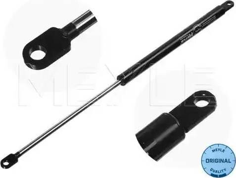 Meyle 140 161 0536 - Ammortizzatore pneumatico, Cofano motore www.autoricambi360.it