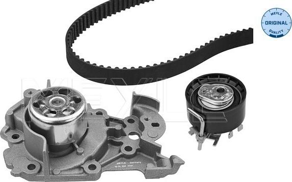 Meyle 16-51 049 9002 - Pompa acqua + Kit cinghie dentate www.autoricambi360.it