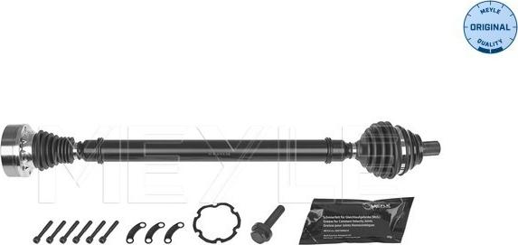 Meyle 100 498 0751 - Albero motore / Semiasse www.autoricambi360.it
