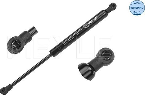 Meyle 340 910 0001 - Ammortizzatore pneumatico, Cofano motore www.autoricambi360.it