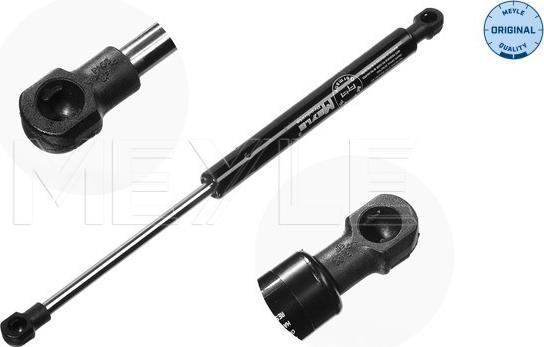 Meyle 340 160 1381 - Ammortizzatore pneumatico, Cofano motore www.autoricambi360.it