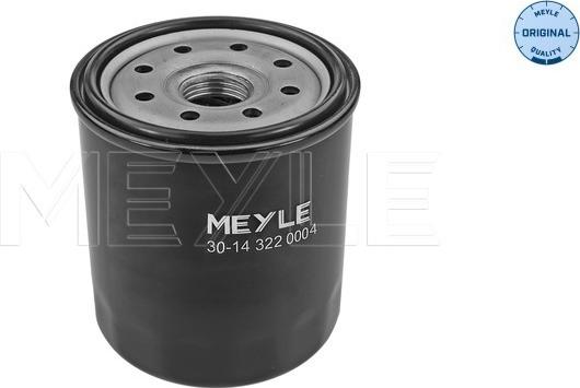 Meyle 30-14 322 0004 - Filtro olio www.autoricambi360.it