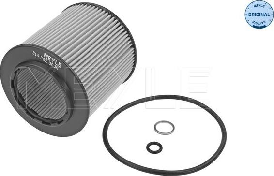 Meyle 314 322 0000 - Filtro olio www.autoricambi360.it