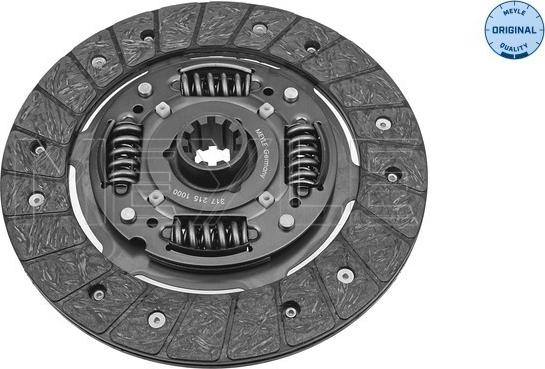 Meyle 317 215 1000 - Disco frizione www.autoricambi360.it