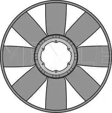 Meyle 14-34 232 0002 - Girante, Raffreddamento motore www.autoricambi360.it