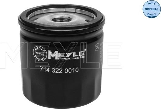 Meyle 714 322 0010 - Filtro olio www.autoricambi360.it