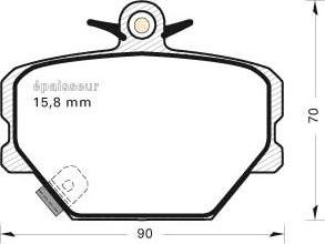 TRW GDB1365 - Kit pastiglie freno, Freno a disco www.autoricambi360.it