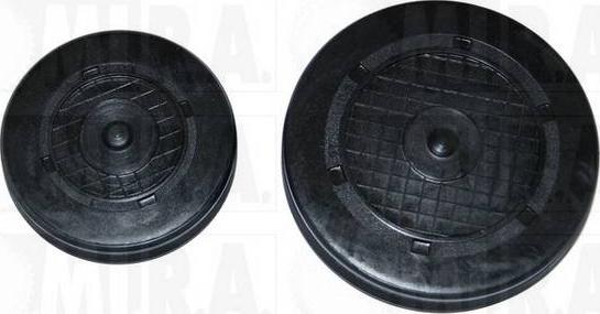 MI.R.A. 26/1395 - Tappo, Albero portabilanciere - Foro per montaggio www.autoricambi360.it
