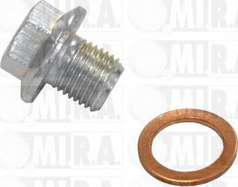 MI.R.A. 28/2283K - Vite di chiusura, vaschetta dell'olio www.autoricambi360.it