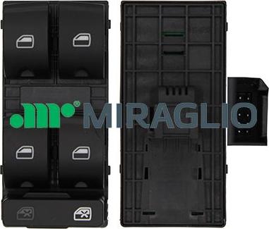 Miraglio 121/ADP76001 - Interruttore, Alzacristallo www.autoricambi360.it