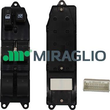 Miraglio 121/TYP76001 - Interruttore, Alzacristallo www.autoricambi360.it