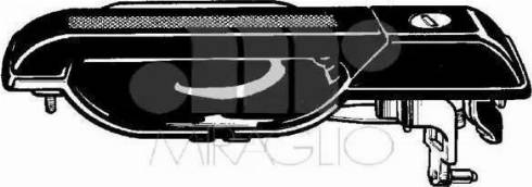 Miraglio 80/316 - Maniglia apriporta www.autoricambi360.it