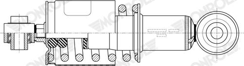 MONROE CB0286 - Ammortizzatore, Sospensione cabina www.autoricambi360.it