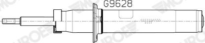 MONROE G9628 - Ammortizzatore www.autoricambi360.it