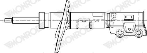 MONROE G7942 - Ammortizzatore www.autoricambi360.it