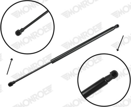 Monroe ML6565 - Ammortizatore pneumatico, Cofano bagagli / vano carico www.autoricambi360.it