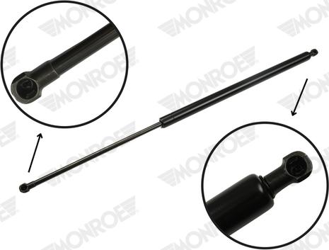 Monroe ML6516 - Ammortizatore pneumatico, Cofano bagagli / vano carico www.autoricambi360.it