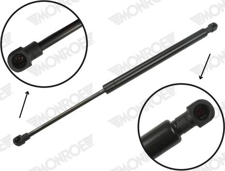 Monroe ML6512 - Ammortizatore pneumatico, Cofano bagagli / vano carico www.autoricambi360.it