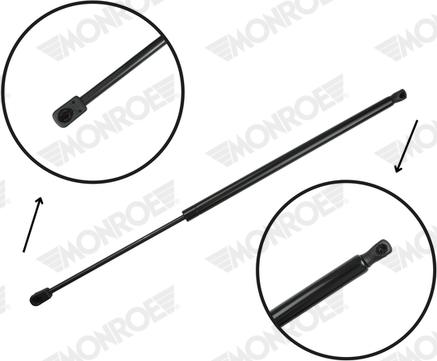 MONROE ML6577 - Ammortizatore pneumatico, Cofano bagagli / vano carico www.autoricambi360.it