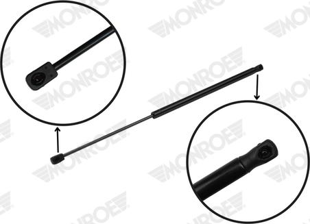 MONROE ML6609 - Ammortizatore pneumatico, Cofano bagagli / vano carico www.autoricambi360.it