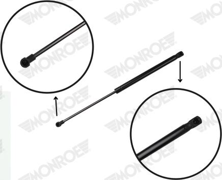 MONROE ML6602 - Ammortizatore pneumatico, Cofano bagagli / vano carico www.autoricambi360.it