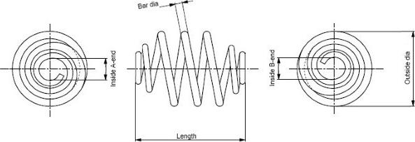 Monroe SP0946 - Molla autotelaio www.autoricambi360.it