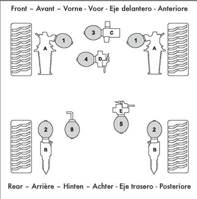 MONROE SPH046 - Accumulatore pressione, Sospensione / Ammortizzazione www.autoricambi360.it