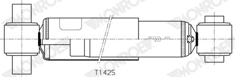 Monroe T1425 - Ammortizzatore www.autoricambi360.it
