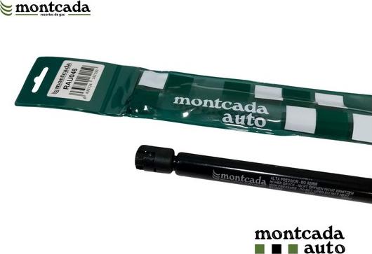 Montcada RAU046 - Ammortizatore pneumatico, Cofano bagagli / vano carico www.autoricambi360.it