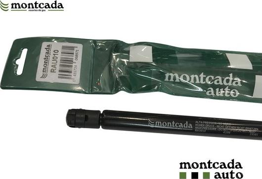 Montcada RAU010 - Ammortizatore pneumatico, Cofano bagagli / vano carico www.autoricambi360.it