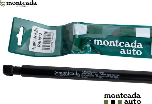 Montcada RAU012 - Ammortizatore pneumatico, Cofano bagagli / vano carico www.autoricambi360.it