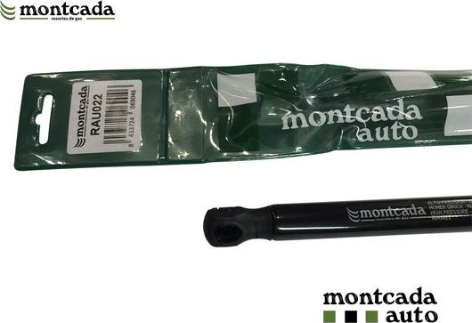 Montcada RAU022 - Ammortizzatore pneumatico, Cofano motore www.autoricambi360.it