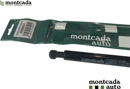 Montcada RBM001 - Ammortizzatore pneumatico, Cofano motore www.autoricambi360.it