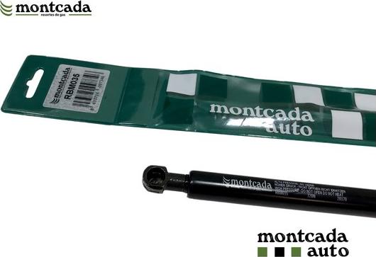 Montcada RBM035 - Ammortizzatore pneumatico, Cofano motore www.autoricambi360.it