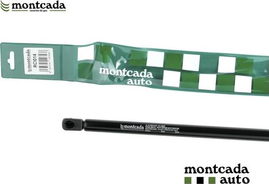 Montcada RCI014 - Ammortizatore pneumatico, Cofano bagagli / vano carico www.autoricambi360.it