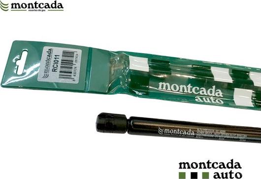 Montcada RCI011 - Ammortizatore pneumatico, Cofano bagagli / vano carico www.autoricambi360.it