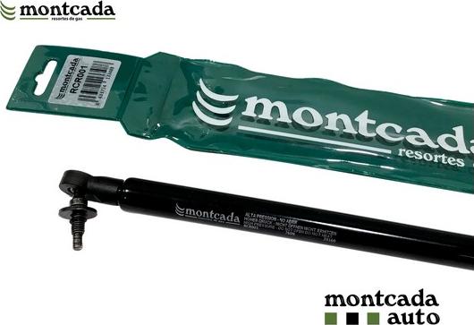 Montcada RCR001 - Ammortizatore pneumatico, Cofano bagagli / vano carico www.autoricambi360.it