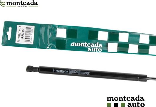 Montcada RFI035 - Ammortizatore pneumatico, Cofano bagagli / vano carico www.autoricambi360.it