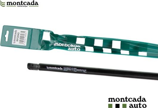 Montcada RFO043 - Ammortizatore pneumatico, Cofano bagagli / vano carico www.autoricambi360.it