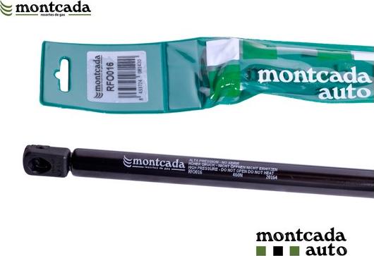 Montcada RFO016 - Ammortizatore pneumatico, Cofano bagagli / vano carico www.autoricambi360.it